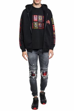 T-shirt with sewn on applications, zdjęcie 2 T-shirt with sewn on applications od Marcelo Burlon